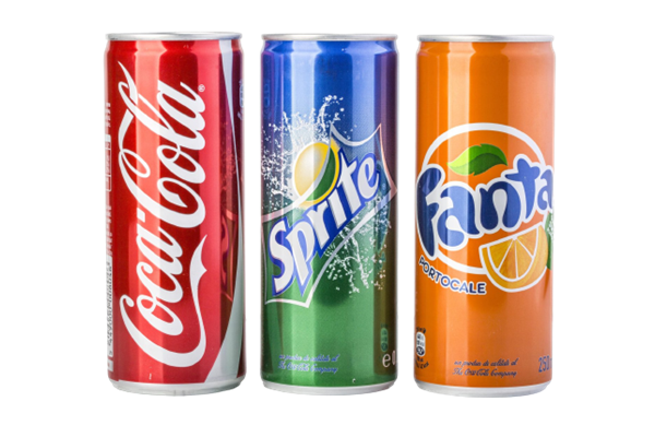 Cola-Fanta-Sprite